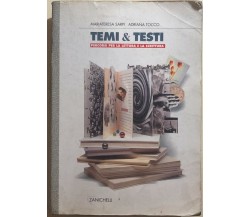 Temi & testi di Sarpi-Tocco, 1995, Zanichelli