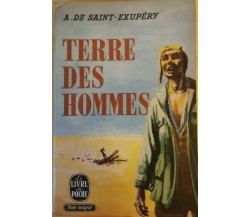 Terre des Hommes, A. De Saint-exupery,  1939,  Gallimard - ER