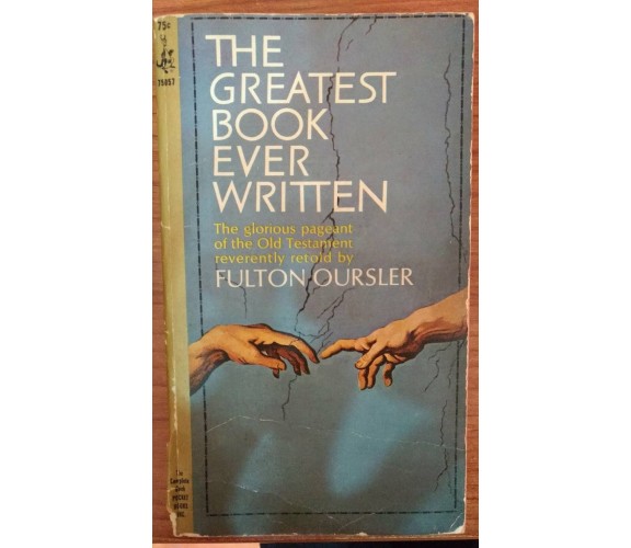 The greatest book ever written - Fulton Oursler, 1966,  Pocket Books  - S