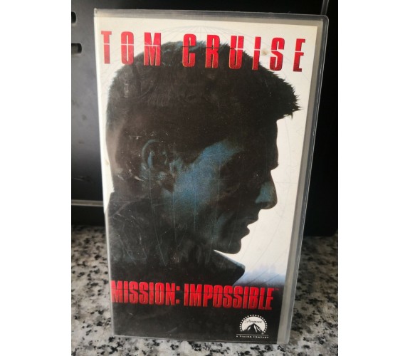 Tom Cruise - Mission impossible - vhs - 2000 - Univideo -F