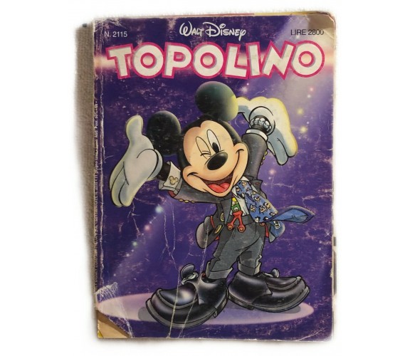 Topolino 2115 di Aa.vv.,  1996,  Walt Disney