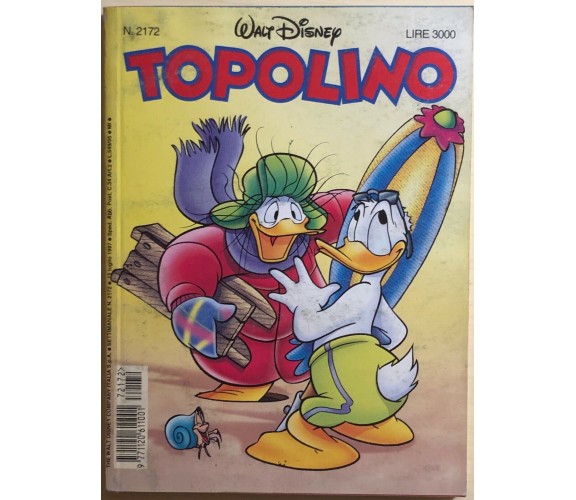 Topolino 2172 di Disney, 1997, Panini