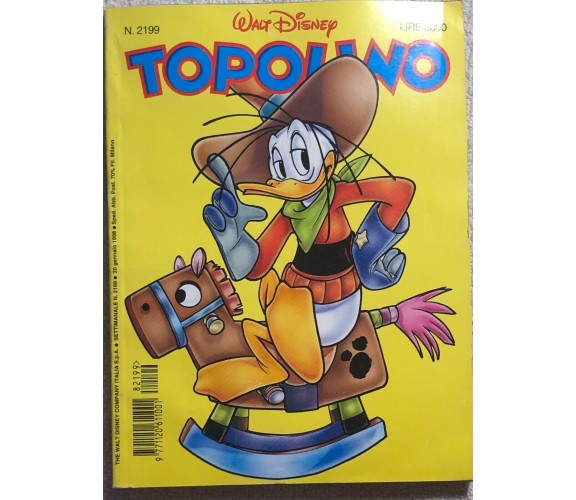 Topolino 2199 di Aa.vv.,  1998,  Walt Disney