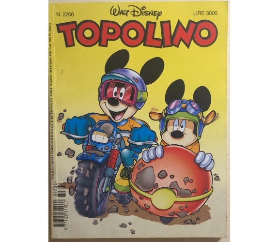 Topolino 2206 di Disney, 1998, Panini