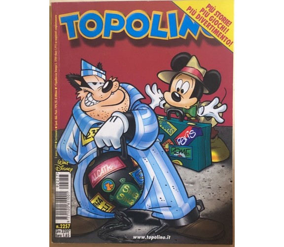 Topolino 2257 di Disney, 1999, Panini