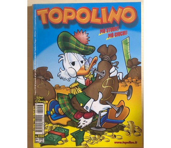 Topolino 2258 di Disney, 1999, Panini