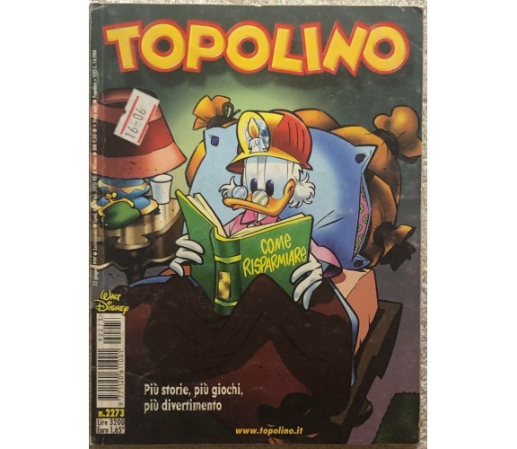 Topolino 2273 di Walt Disney,  1999,  Panini