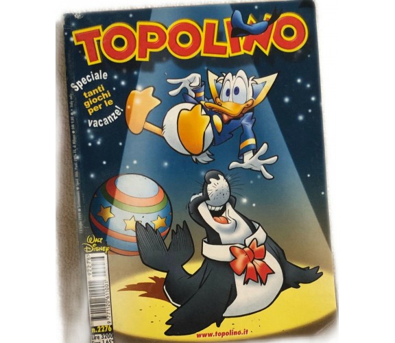 Topolino 2276 di Aa.vv.,  1999,  Walt Disney