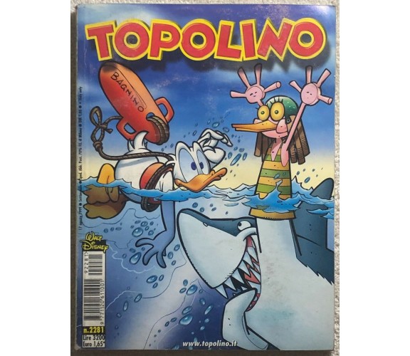 Topolino 2281 di Walt Disney,  1999,  Panini