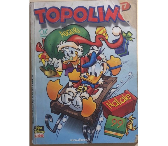 Topolino 2300 di Disney, 1999, Panini