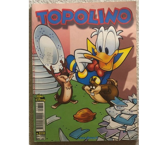 Topolino 2310 di Walt Disney,  2000,  Panini