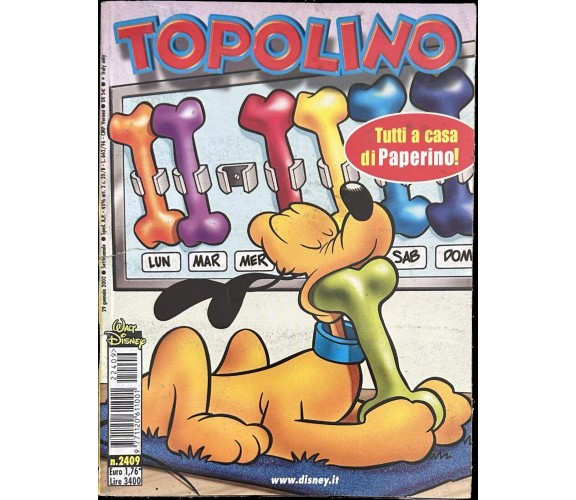 Topolino 2409 di Walt Disney, 2002, Walt Disney Production