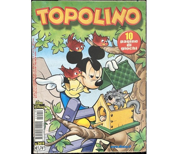 Topolino 2419 di Walt Disney, 2002, Walt Disney Production