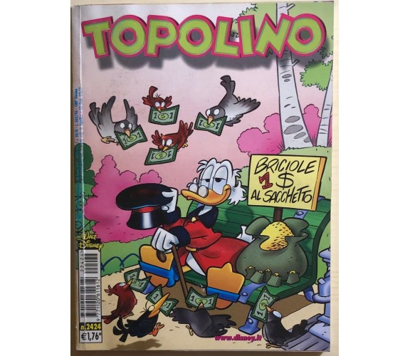 Topolino 2424 di Disney, 2002, Panini