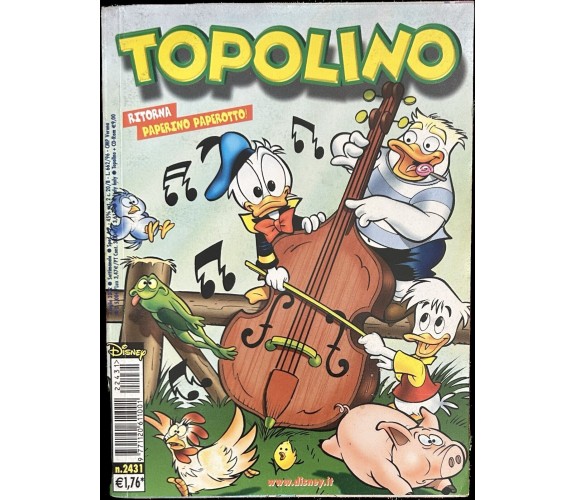 Topolino 2431 di Walt Disney, 2002, Walt Disney Production