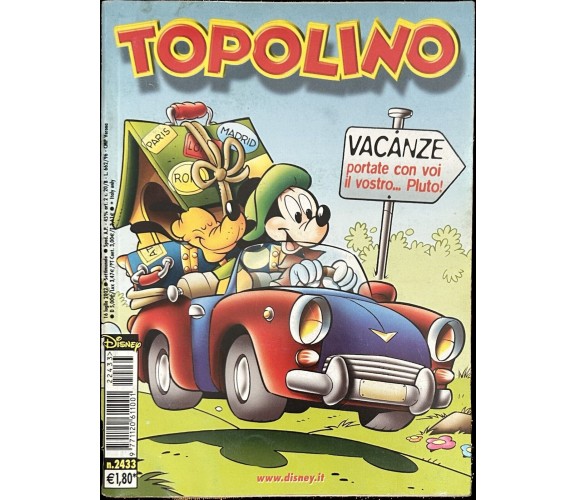 Topolino 2433 di Walt Disney, 2002, Walt Disney Production