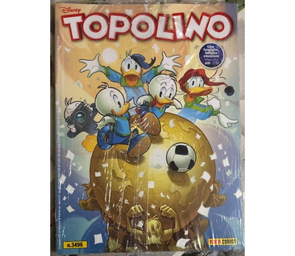 Topolino 3496 BLISTERATO di Walt Disney, 2022, Panini Comics