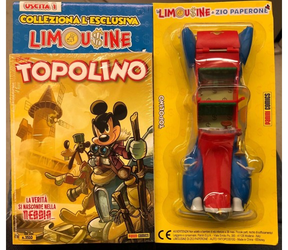 Topolino 3510+1a uscita La Limousine di Zio Paperone di Walt Disney, 2023, Pa