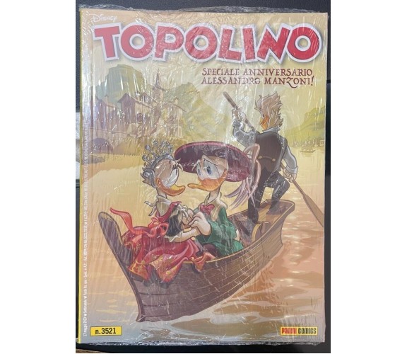 Topolino 3521 BLISTERATO Speciale Anniversario Manzoni di Walt Disney, 2023, 