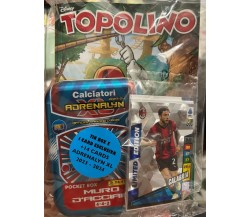 Topolino 3539 con Tin Box Adrenalyn Muro D’Acciaio” e la card limited edition Ca