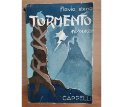 Tormento - F. Steno - Cappelli editore - 1950 - AR