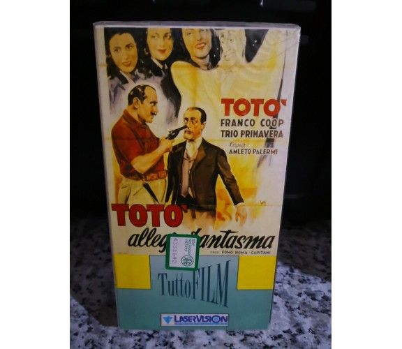 Totò  L' Allegro fantasma - vhs - 1992 - Laservision -F