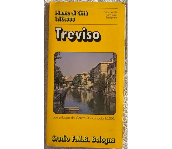 Treviso, pianta della città di Aa.vv.,  1992,  Studio F.m.b.