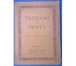 Tristano e Isotta	 - Bédier - 1929,  Soc. Anon. Prof. G. De Agostini - L 