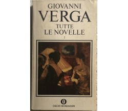 Tutte le novelle 2 di Giovanni Verga,  1975,  Mondadori