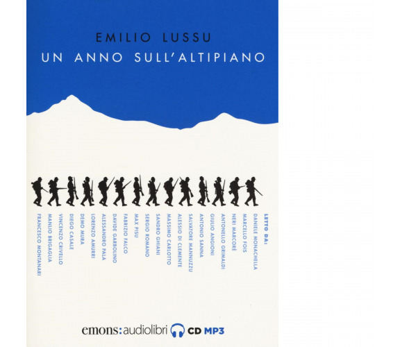 UN ANNO SULL'ALTIPIANO di EMILIO LUSSU - Emons, 2016