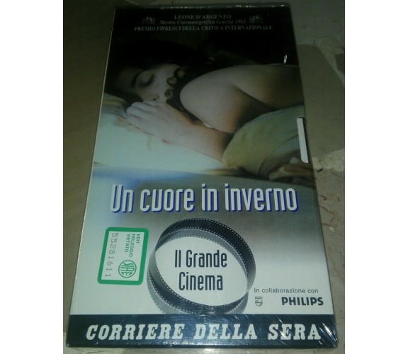 Un cuore in inverno- vhs- 1992 - corriere della sera - F