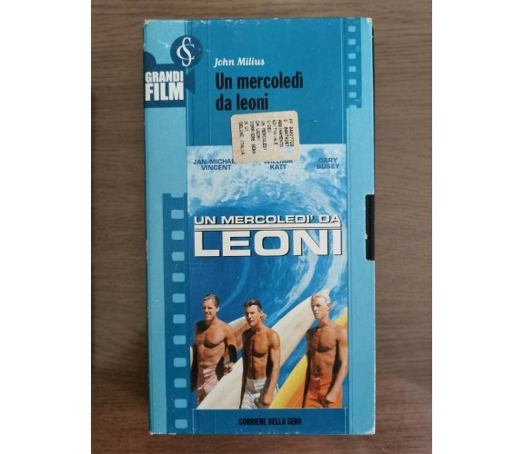 Un mercoledì da leoni - J. Milius - Corriere della Sera - 1978 - VHS - AR