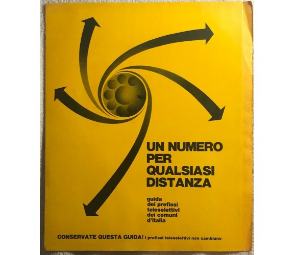 Un numero per qualsiasi distanza - Guida dei prefissi teleselettivi dei comuni d