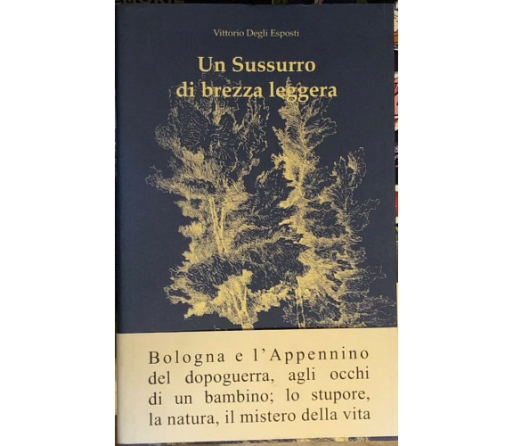 Un sussurro di brezza leggera di Vittorio Degli Esposti,  2011,  Editutto