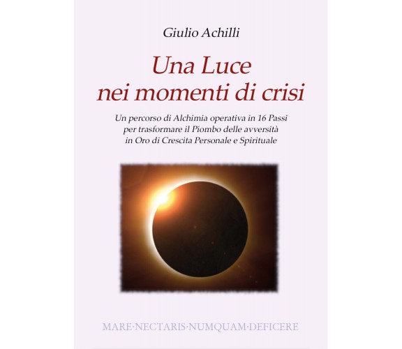 Una Luce nei momenti di crisi. Un percorso di Alchimia operativa in 16 Passi per