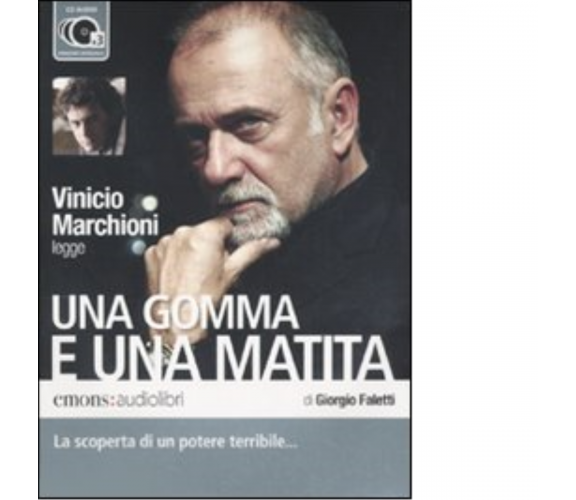 Una gomma e una matita Audiolibro di Giorgio Faletti - Emons, 2009