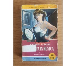 Una nota di musica - R. Lehmann - Mondadori - 1955 - AR