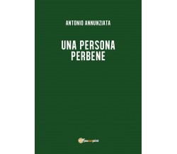 Una persona perbene	 di Antonio Annunziata,  2018,  Youcanprint