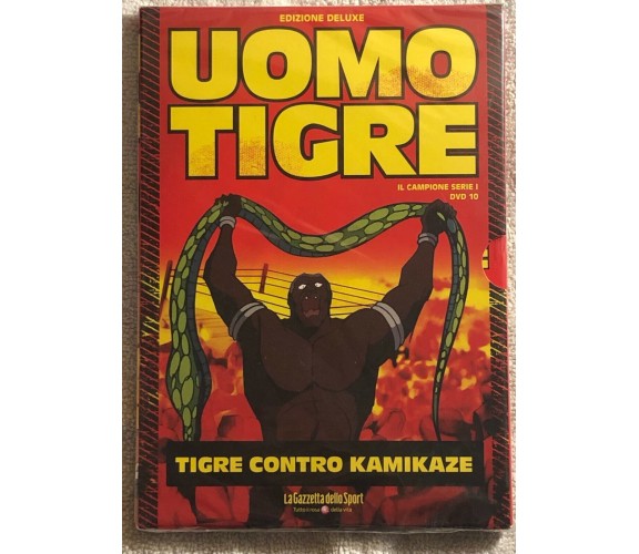 Uomo Tigre Edizione Deluxe n. 10 Mancolista DVD di Toei Animation,  2019,  La Ga