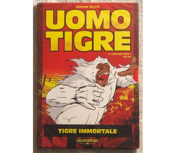 Uomo Tigre Edizione Deluxe n. 8 Mancolista DVD di Toei Animation,  2019,  La Gaz