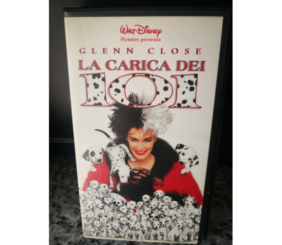 VHS La carica dei 101 - Glenn Close 1997 - F 