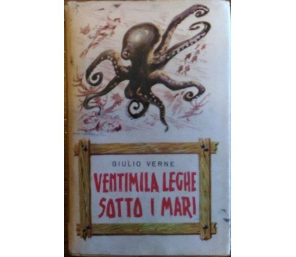 Ventimila leghe sotto i mari - Giulio Verne - Saie, Avventure tascabili, 2 -1955