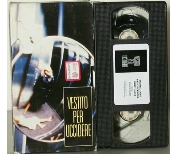 Vestito per uccidere- Vhs - 1980 - L'Unità -F