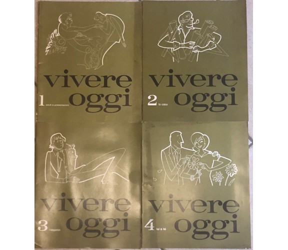 Vivere oggi 1-5 di Aa.vv.,  1968,  Fabbri Editori