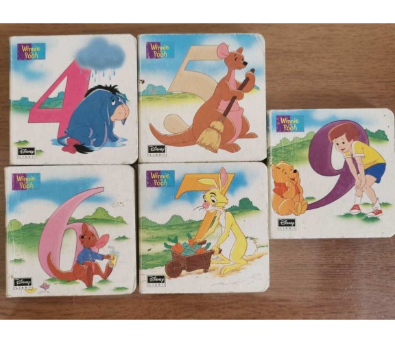 Winnie the Pooh 4, 5, 6, 7 e 9 - Disney - 1998 - AR