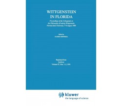 Wittgenstein in Florida -  Jaakko Hintikka - Springer, 2013