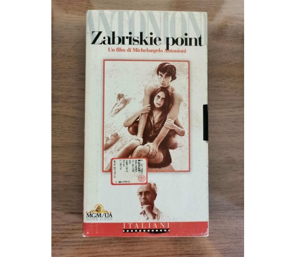 Zabrieskie Point - M. Antonioni - l'Unità - 1970 - VHS - AR