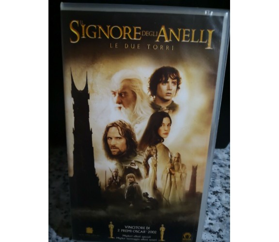 il Signore degli anelli - le due torri - vhs- 2003 - Medusa -F