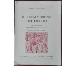 ll Decamerone dei piccoli (autografato dall'autore)-Fazio-Internazionale,1957-A 