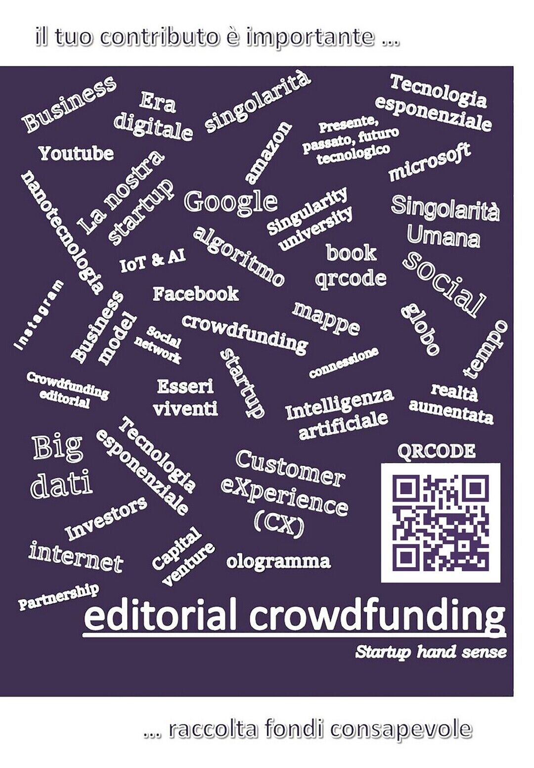 editorial crowdfunding  di Hand Sense,  2020,  Youcanprint libro usato